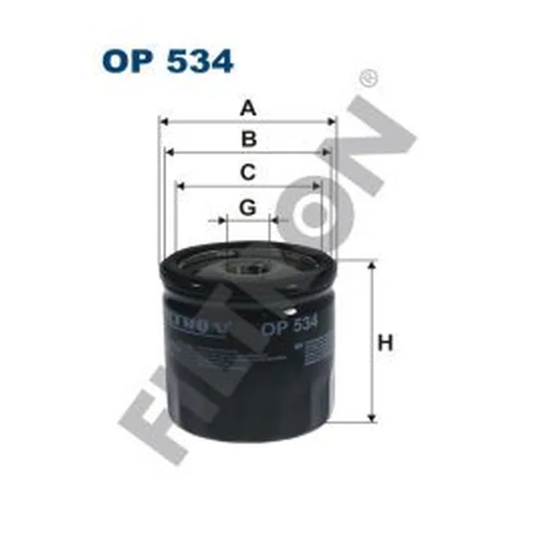 FILTRON OP534 Yağ Filtresi