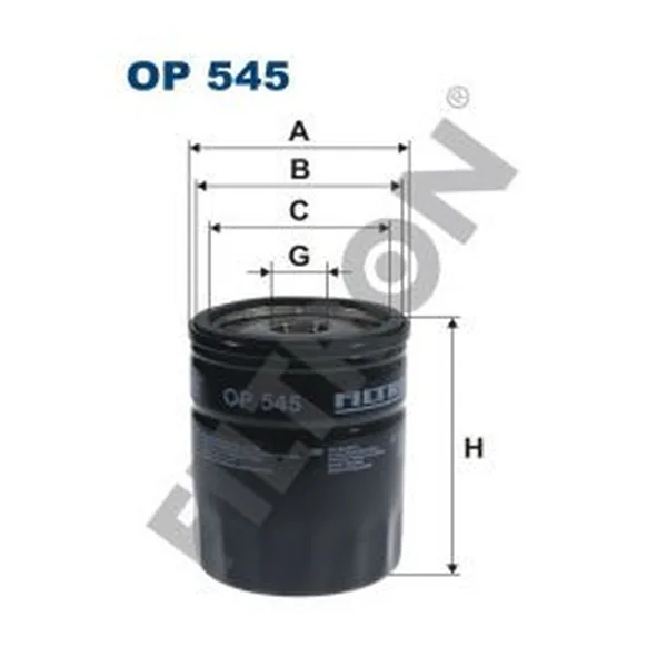 FILTRON OP545 Yağ Filtresi