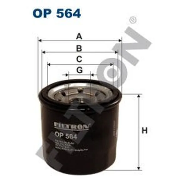 FILTRON OP564 Yağ Filtresi
