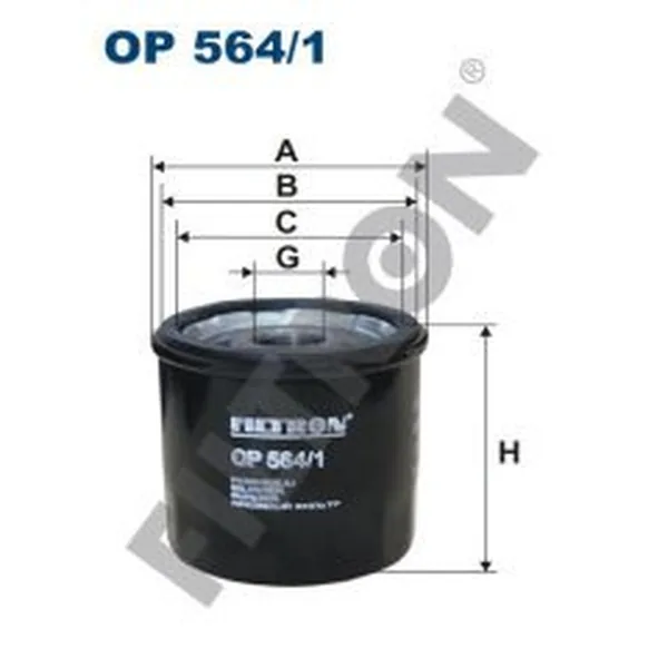 FILTRON OP564/1 Yağ Filtresi