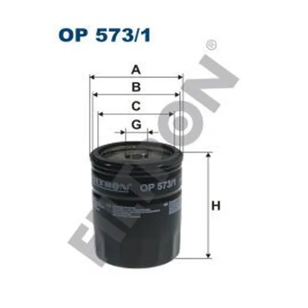 FILTRON OP573/1 Yağ Filtresi