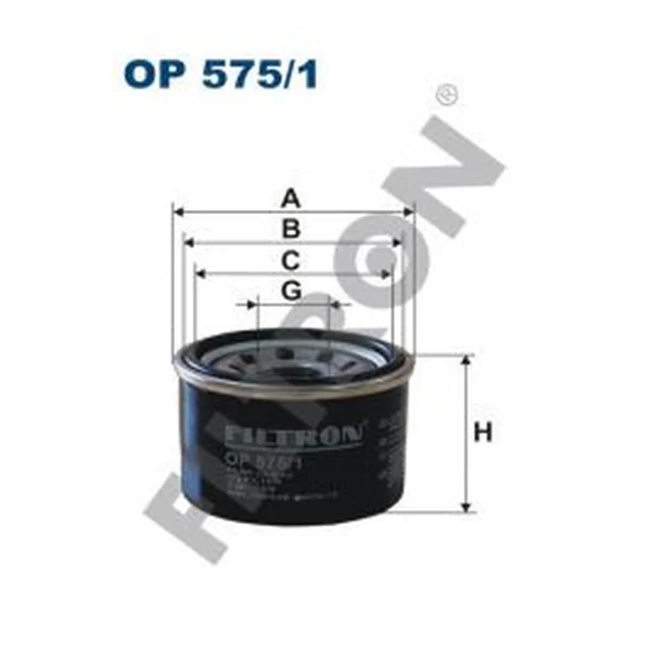 FILTRON OP575/1 Yağ Filtresi