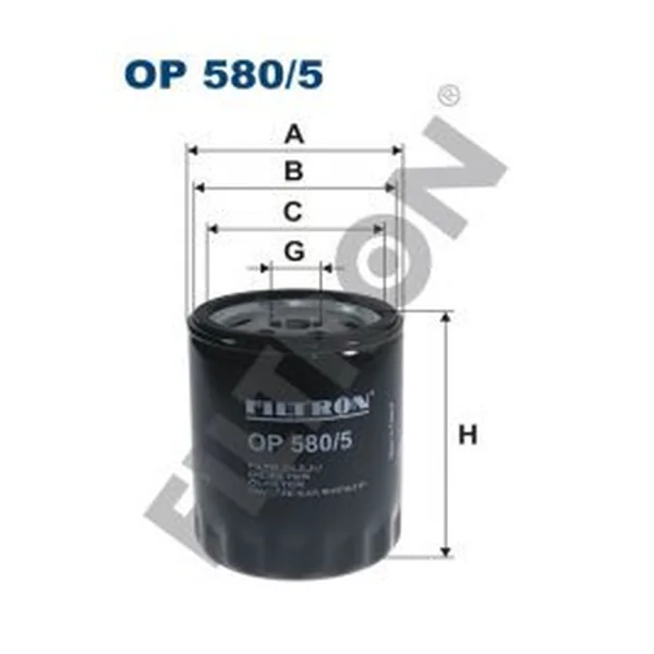 FILTRON OP580/5 Yağ Filtresi