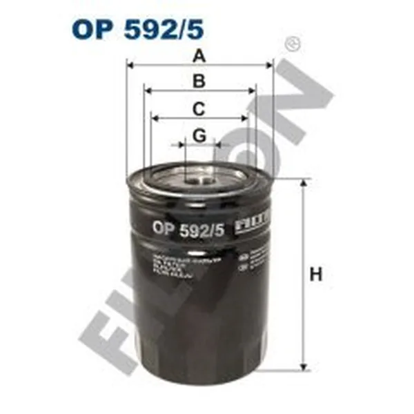 FILTRON OP592/5 Yağ Filtresi