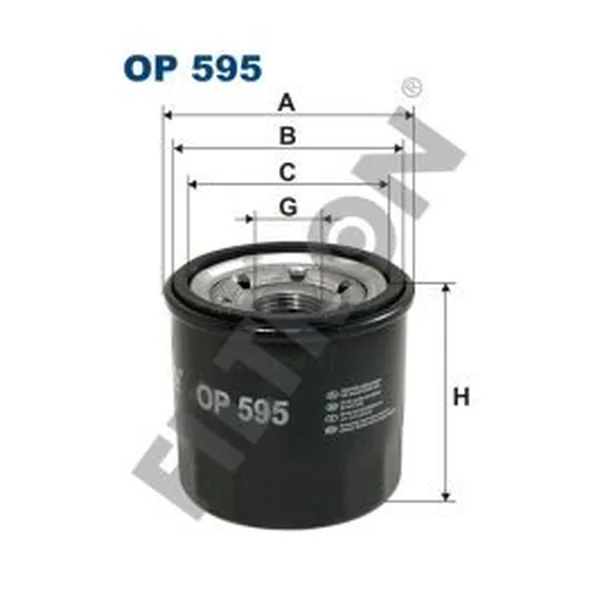 FILTRON OP595 Yağ Filtresi