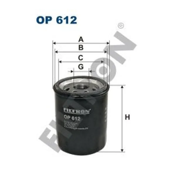 FILTRON OP612 Yağ Filtresi