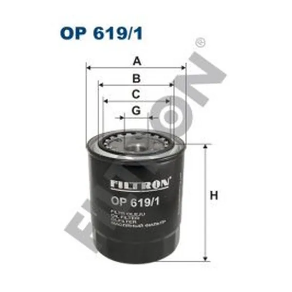 FILTRON OP619/1 Yağ Filtresi