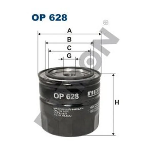 FILTRON OP628 Yağ Filtresi