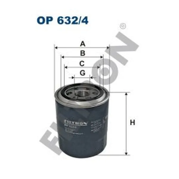 FILTRON OP632/4 Yağ Filtresi