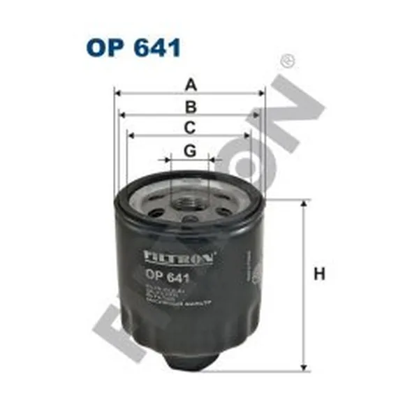 FILTRON OP641 Yağ Filtresi