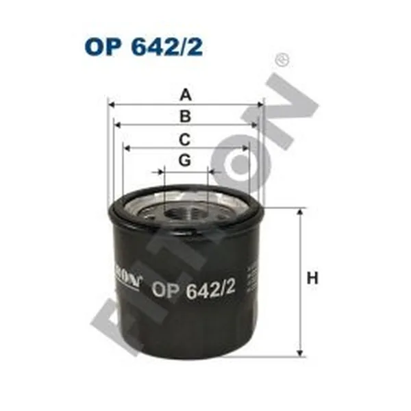 FILTRON OP642/2 Yağ Filtresi