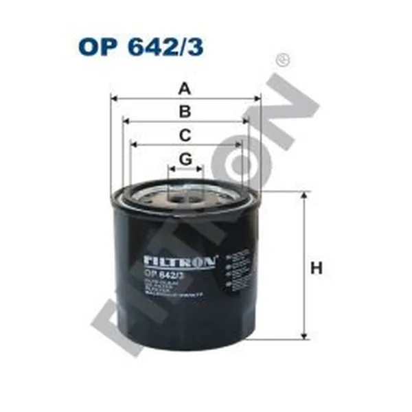FILTRON OP642/3 Yağ Filtresi