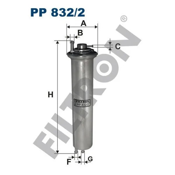 FILTRON PP832/2 Yakıt Filtresi