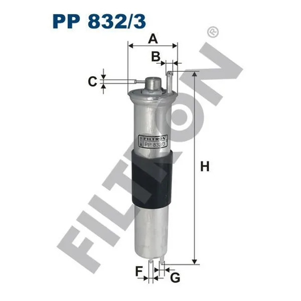 FILTRON PP832/3 Yakıt Filtresi
