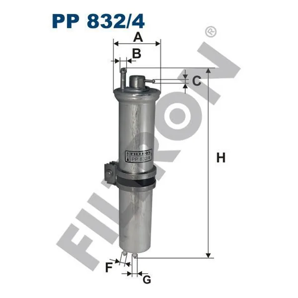 FILTRON PP832/4 Yakıt Filtresi