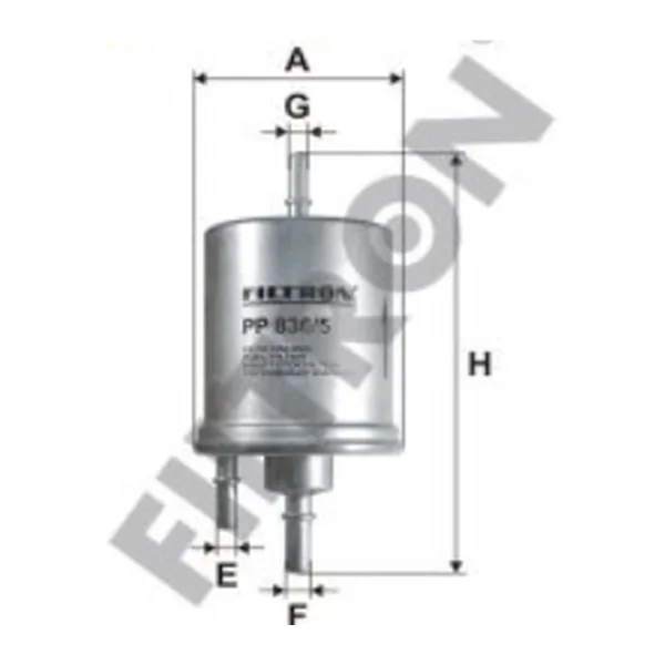 FILTRON PP836/5 Yakıt Filtresi