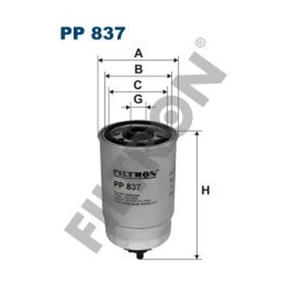 FILTRON PP837 Yakıt Filtresi