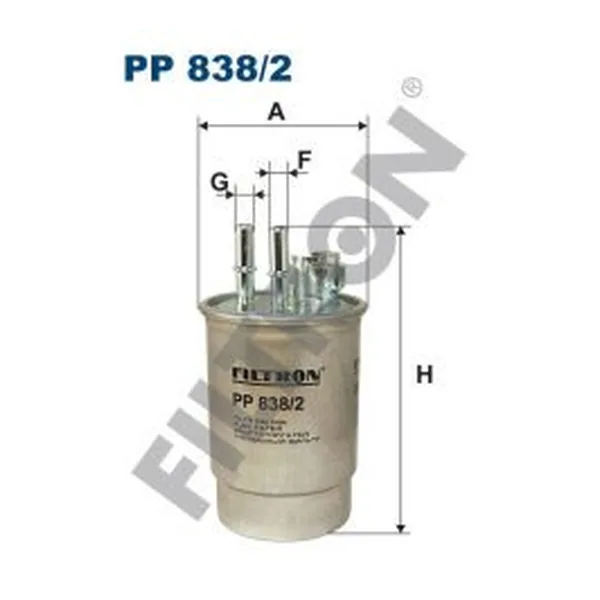 FILTRON PP838/2 Yakıt Filtresi