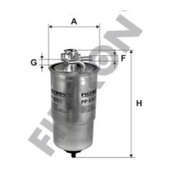 FILTRON PP839/1 Yakıt Filtresi