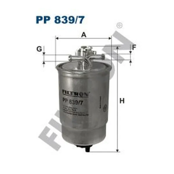 FILTRON PP839/7 Yakıt Filtresi