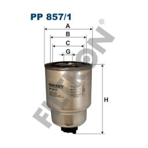 FILTRON PP857/1 Yakıt Filtresi