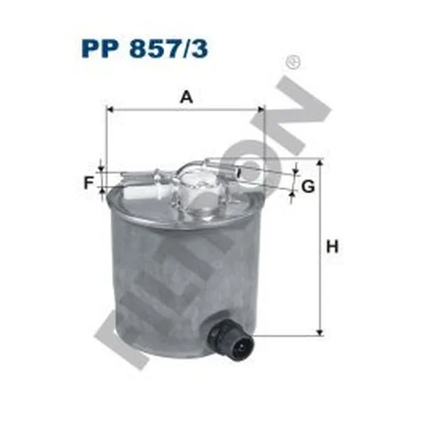 FILTRON PP857/3 Yakıt Filtresi
