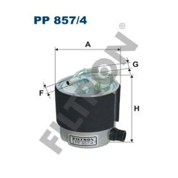 FILTRON PP857/4 Yakıt Filtresi