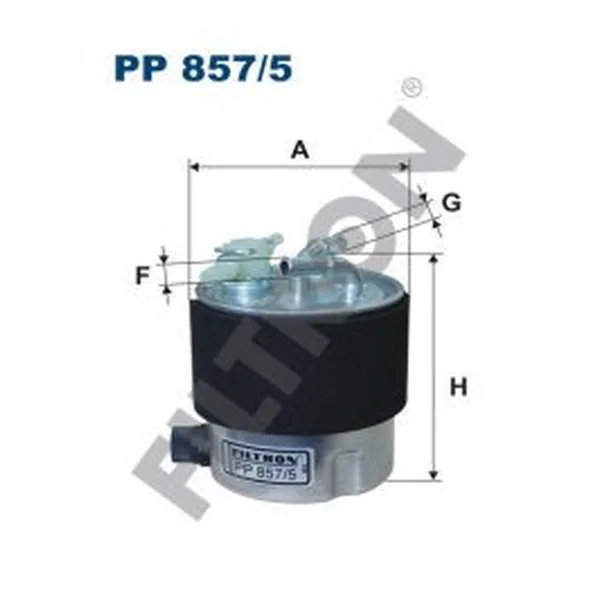 FILTRON PP857/5 Yakıt Filtresi