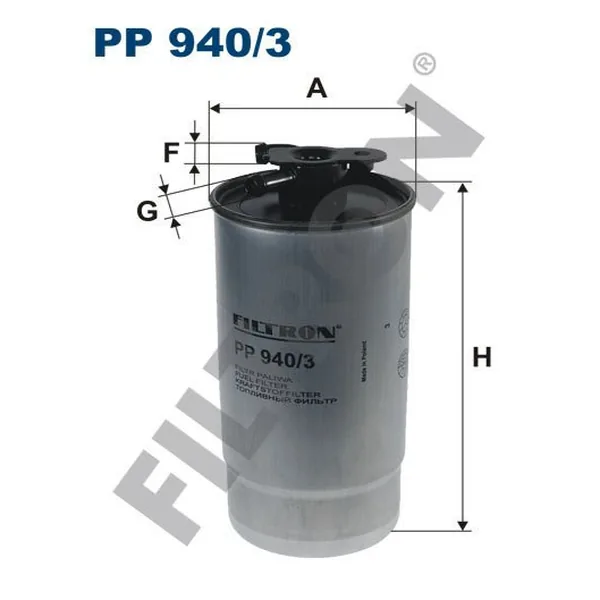 FILTRON PP940/3 Yakıt Filtresi