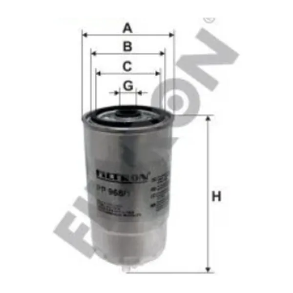 FILTRON PP968/1 Yakıt Filtresi