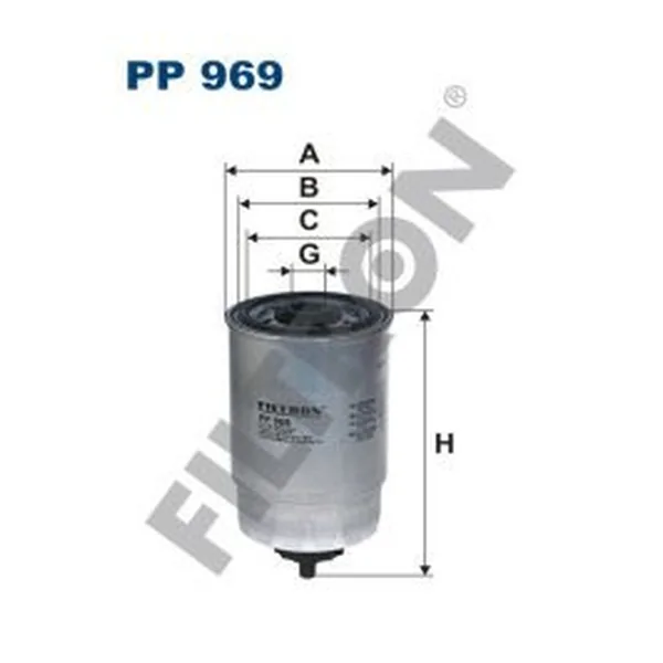 FILTRON PP969 Yakıt Filtresi