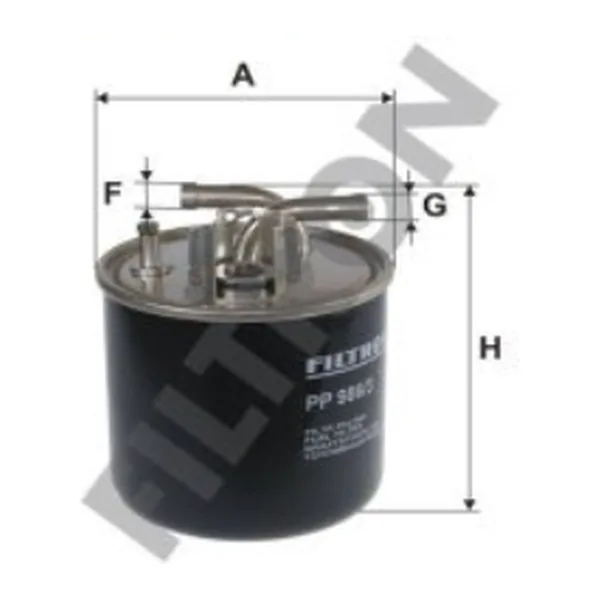 FILTRON PP986/3 Yakıt Filtresi