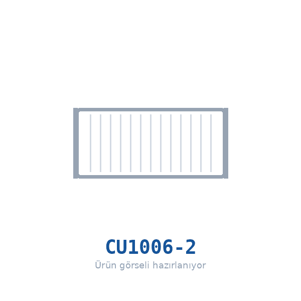 MANN-FILTER CU1006-2 Polen / Kabin Filtresi