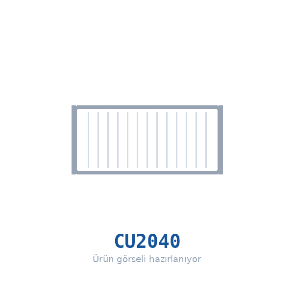MANN-FILTER CU2040 Polen / Kabin Filtresi