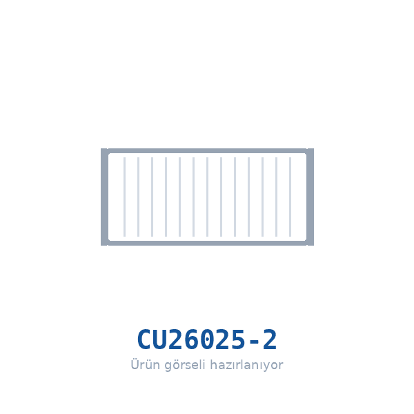 MANN-FILTER CU26025-2 Polen / Kabin Filtresi