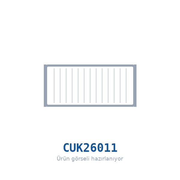 MANN-FILTER CUK26011 Polen / Kabin Filtresi
