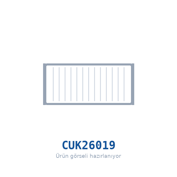 MANN-FILTER CUK26019 Polen / Kabin Filtresi