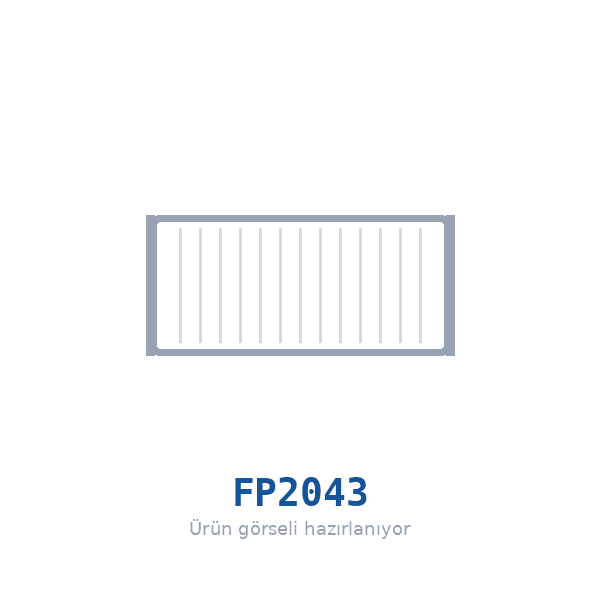 MANN-FILTER FP2043 Polen / Kabin Filtresi