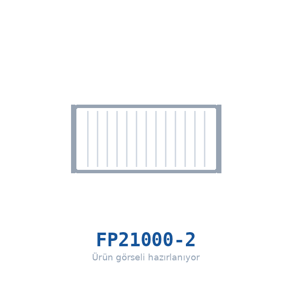 MANN-FILTER FP21000-2 Polen / Kabin Filtresi