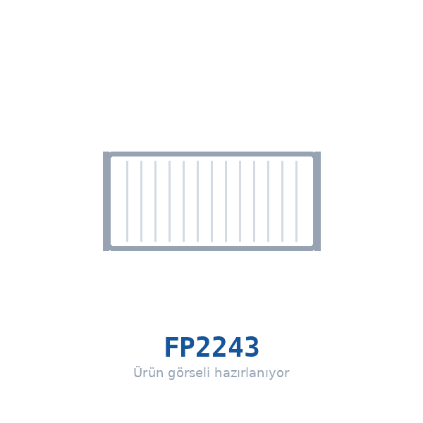 MANN-FILTER FP2243 Polen / Kabin Filtresi