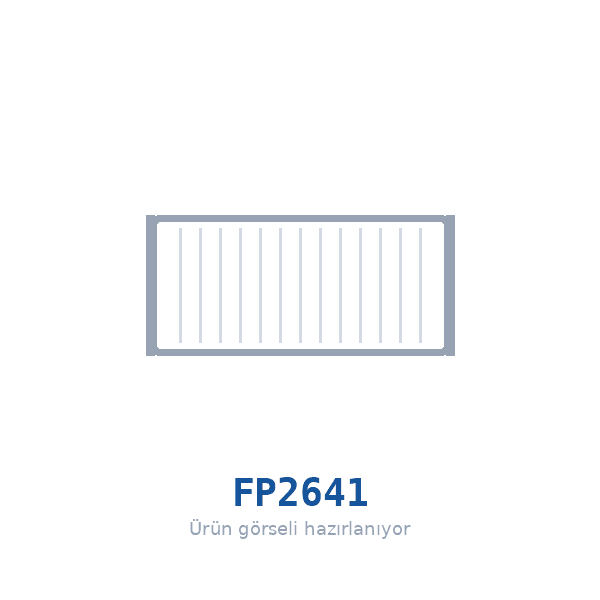 MANN-FILTER FP2641 Polen / Kabin Filtresi