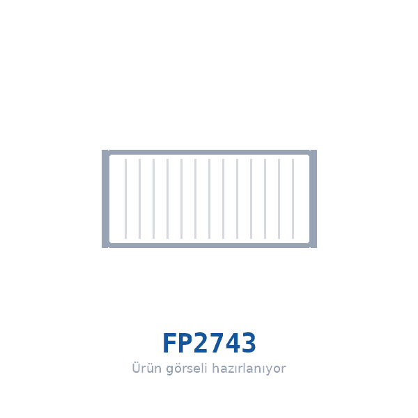 MANN-FILTER FP2743 Polen / Kabin Filtresi