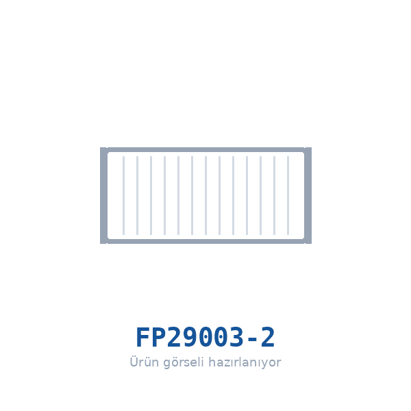 MANN-FILTER FP29003-2 Polen / Kabin Filtresi