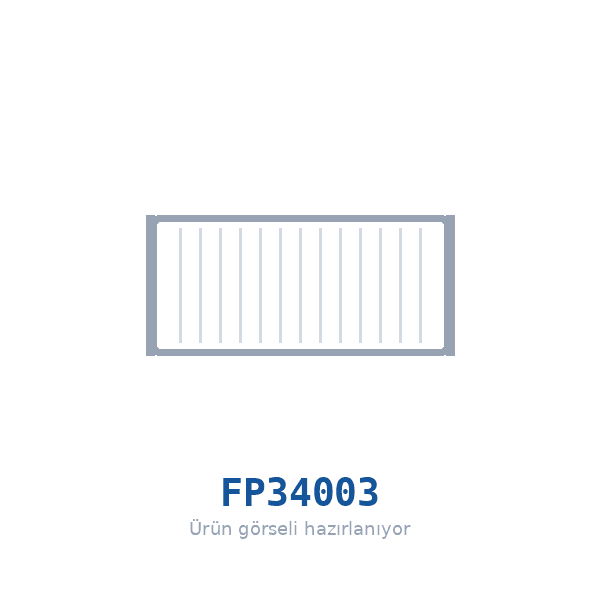 MANN-FILTER FP34003 Polen / Kabin Filtresi