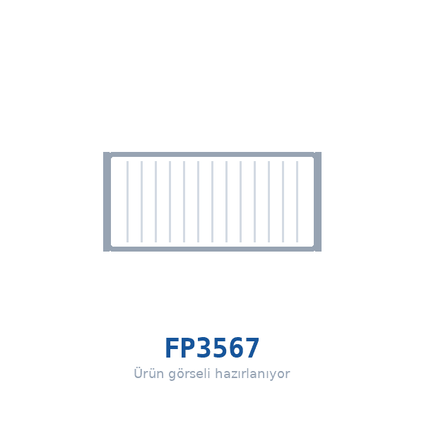 MANN-FILTER FP3567 Polen / Kabin Filtresi