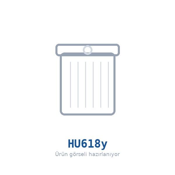 MANN-FILTER HU618y Yağ Filtresi
