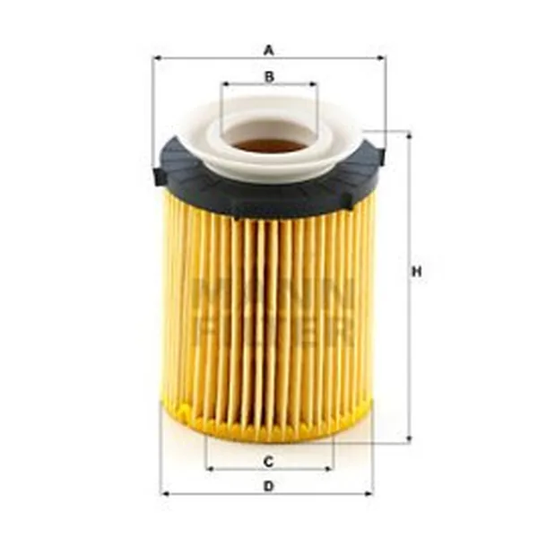 MANN-FILTER HU711/6z Yağ Filtresi
