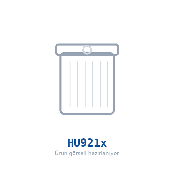 MANN-FILTER HU921x Yağ Filtresi