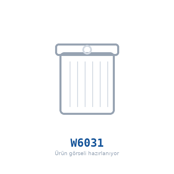 MANN-FILTER W6031 Yağ Filtresi