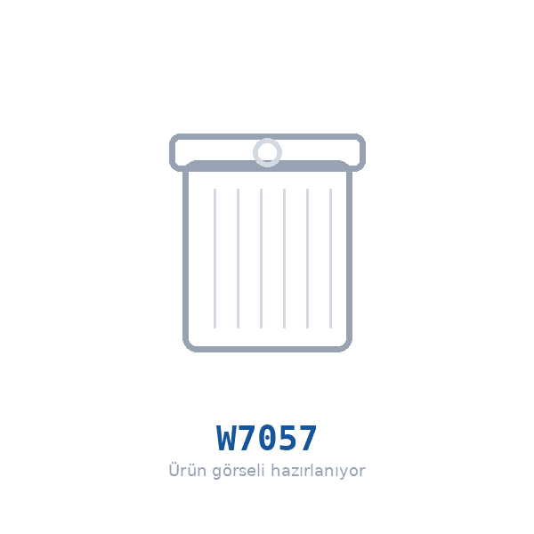 MANN-FILTER W7057 Yağ Filtresi
